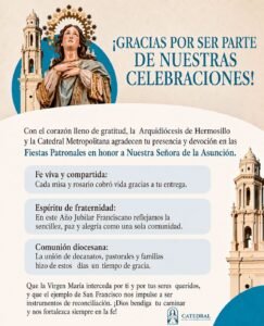 gracias por ser parte de nuestras Fiestas Patronales!